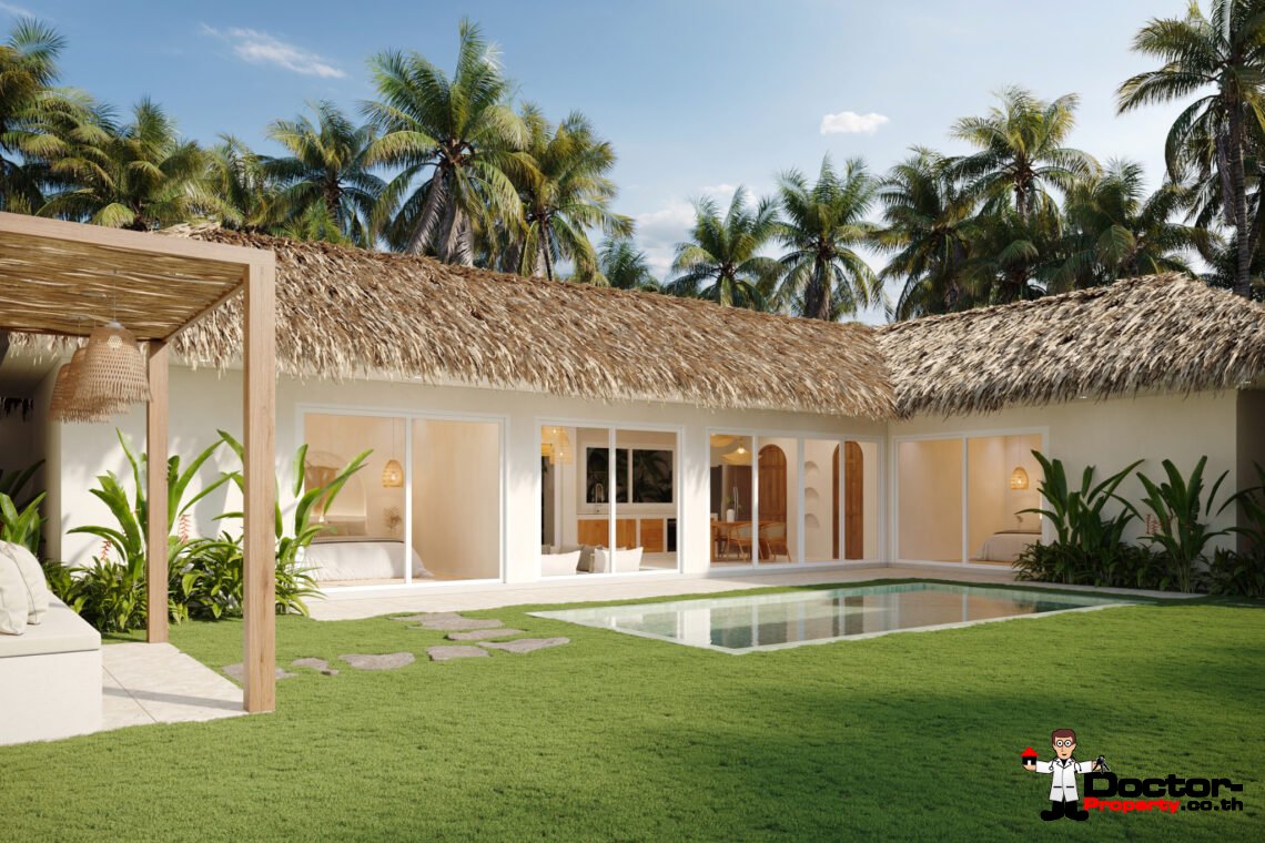 Tropical 2-3 Bedroom Pool Villa in Ban Tai, Koh Samui – For Sale